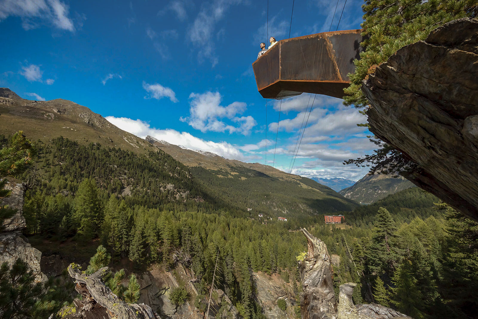 Zufallhütte Martelltal Auf dem Weg zur Hütte