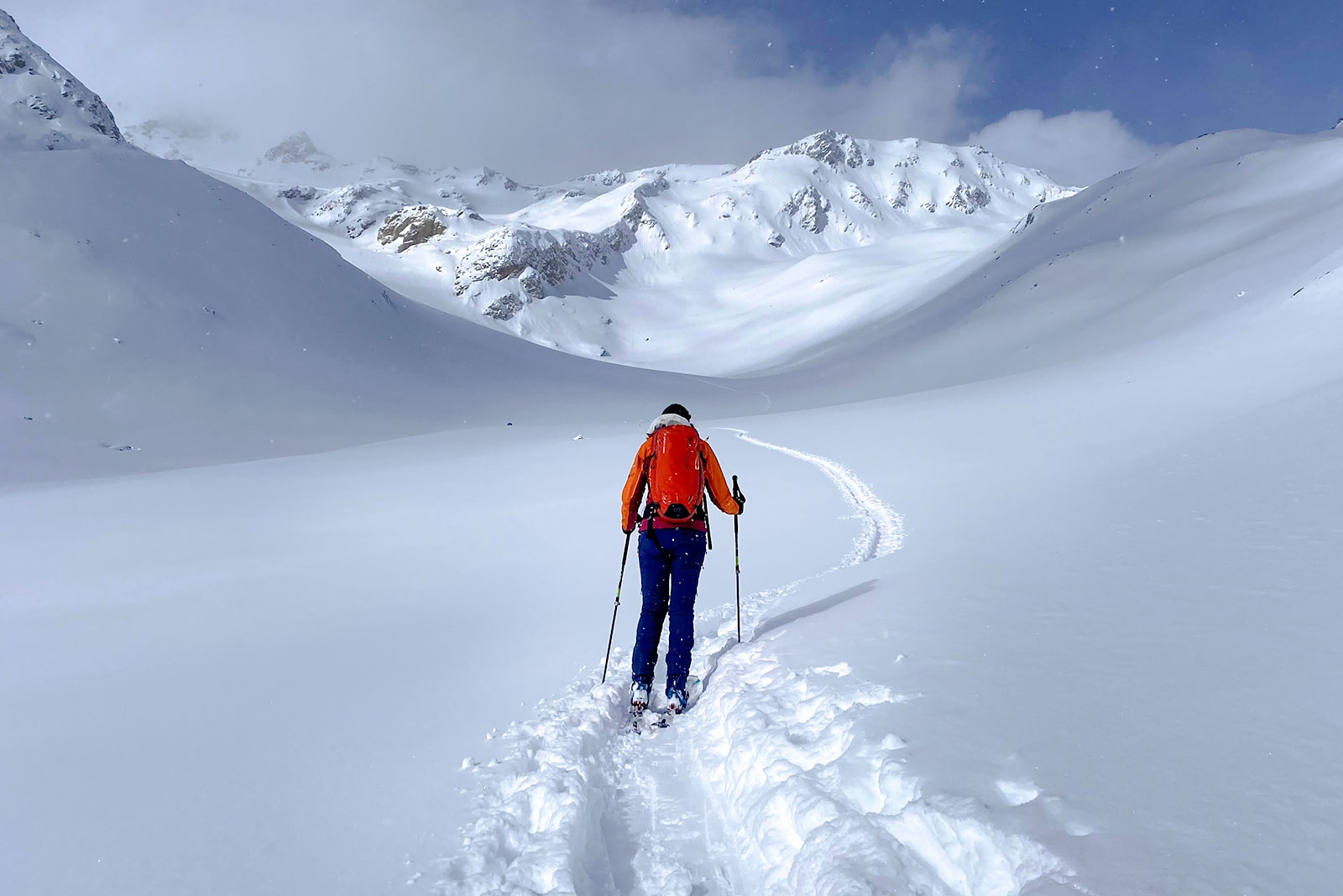 Zufallhütte Martelltal Skitouren Saison