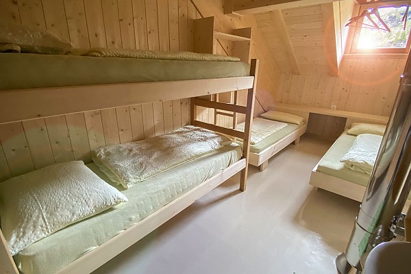 Zufallhütte Martelltal Mehrbett Zimmer neu